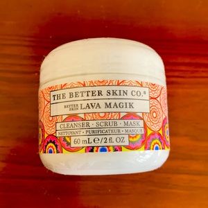 The Better Skin Co - Lava Magik - Cleanser, Scrub, Mask - brand new